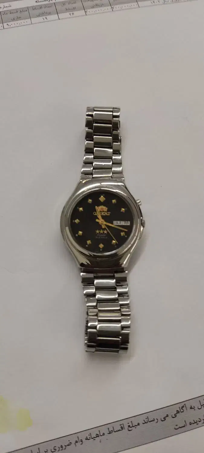 ساعت مچی ۲۱ جواهر قدیمی اورینت|ساعت|مراغه, |دیوار