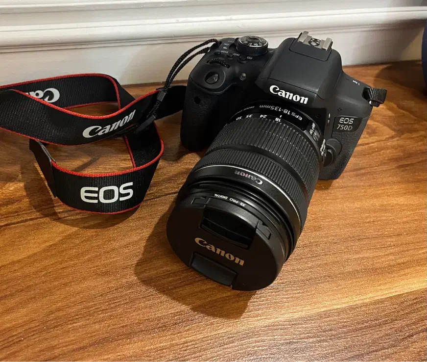 دوربین کانن 750D درحد نو|دوربین عکاسی و فیلم‌برداری|تهران, یوسف‌آباد|دیوار