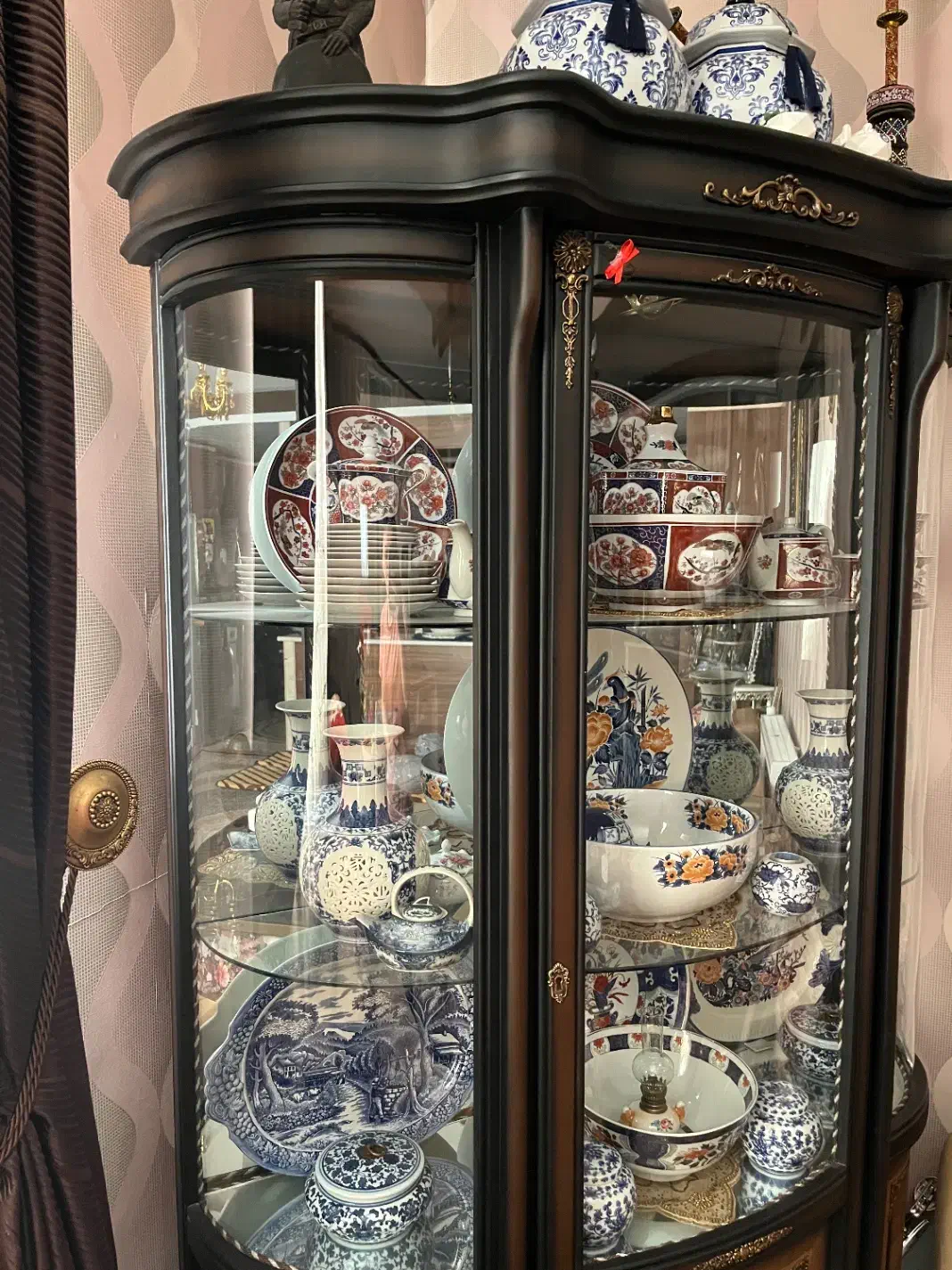 ویترین بوفه چوبی|بوفه، ویترین، کنسول|شیراز, کیان شهر|دیوار