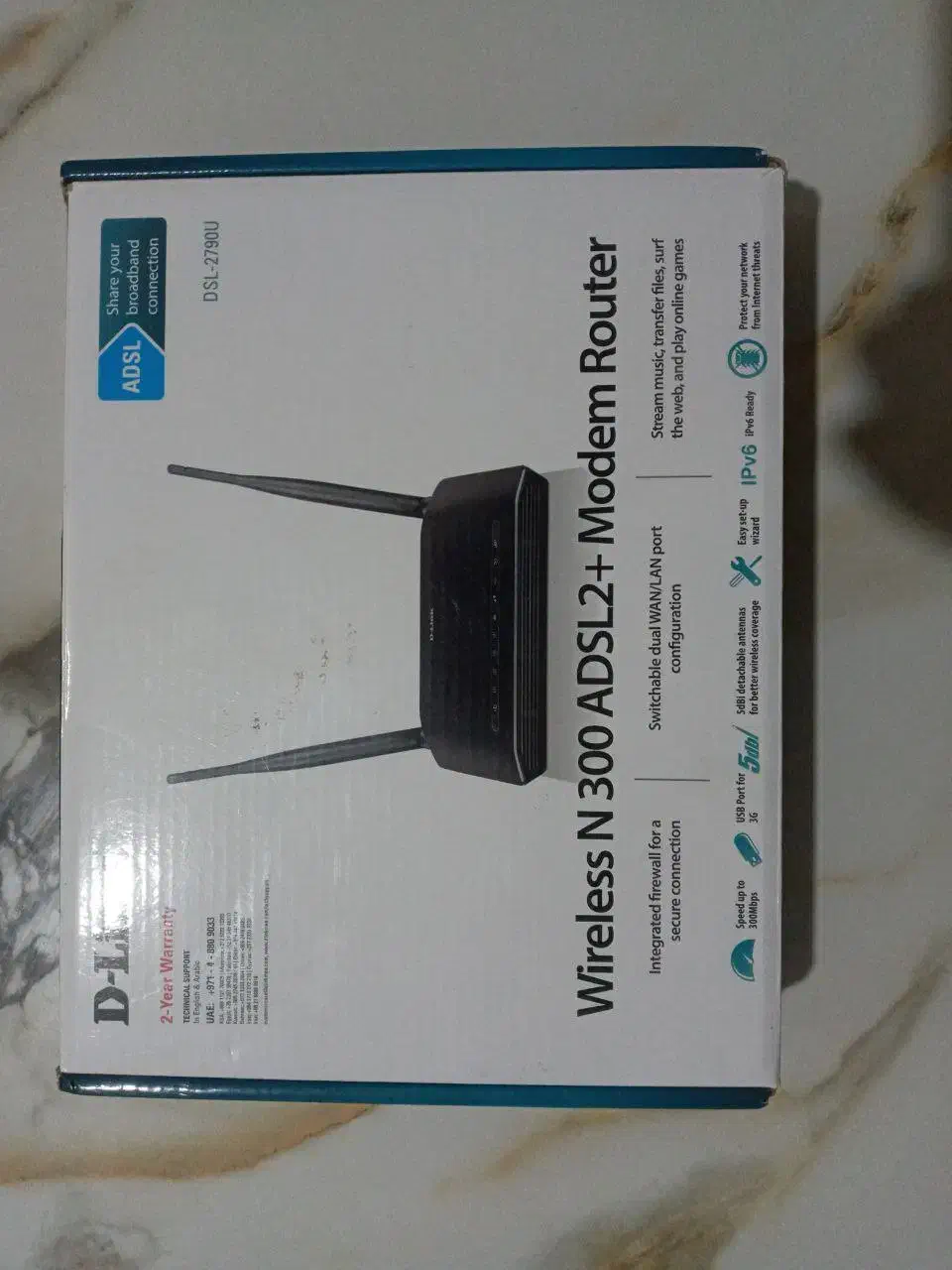 مودم دی لینک adsl2+ d-link 2790u اخرین مدل از سری|مودم و تجهیزات شبکه|تهران, شهر زیبا|دیوار