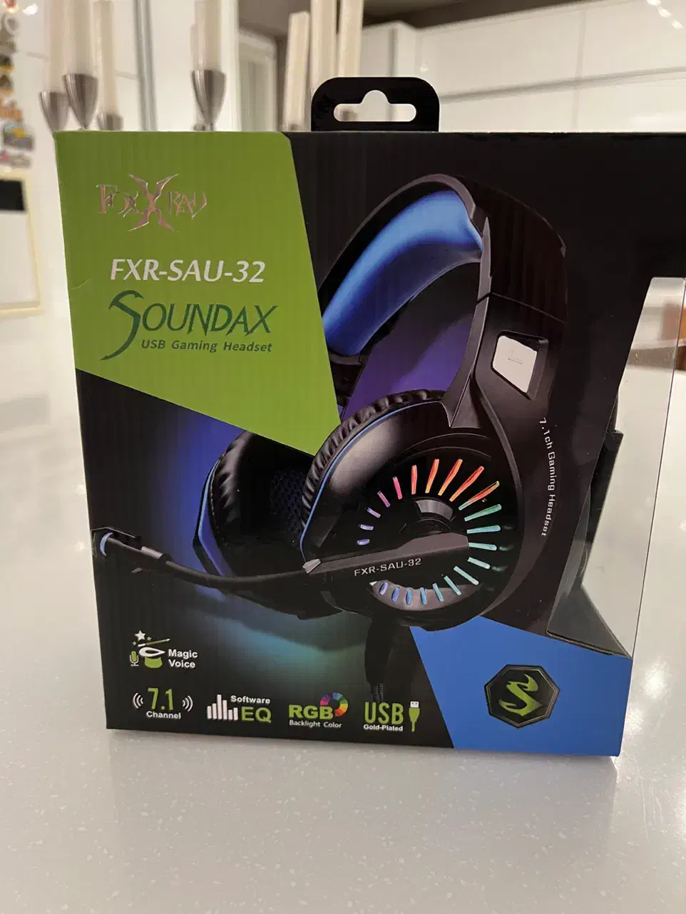 هدفون گیمینگ Soundax آکبند|کنسول، بازی ویدئویی و آنلاین|تهران, جماران (نیاوران)|دیوار