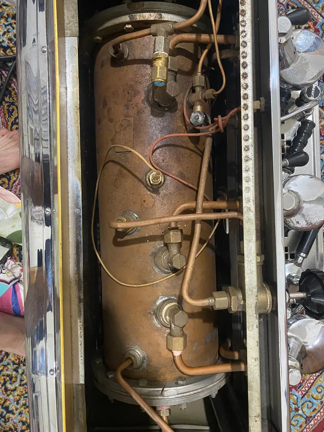 دستگاه اسپرسو صنعتی(فائماe61 اهرمی|سماور، چایساز، قهوهساز|بندر ماهشهر, |دیوار