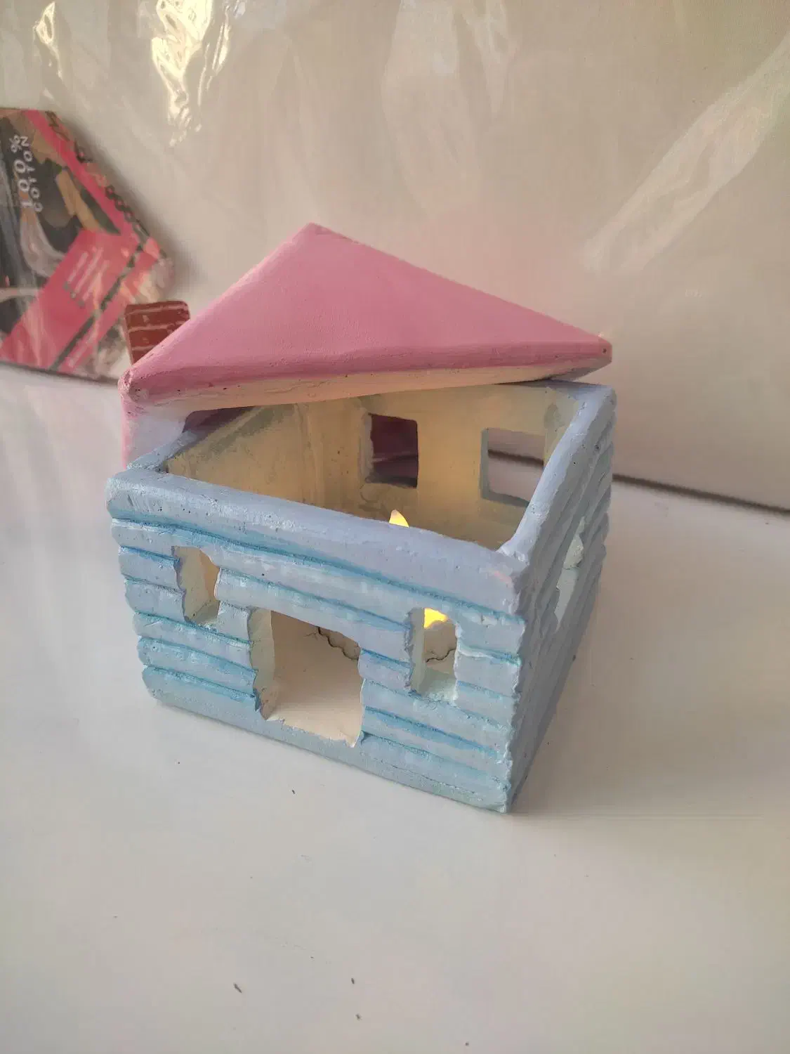 جا شمعی سنگ مصنوعی|صنایع دستی و سایر لوازم تزئینی|اردبیل, |دیوار