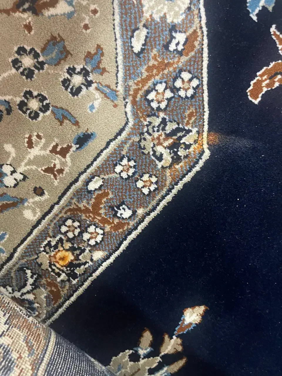 فرش ۱۲ متری سرمه ای ۵۰۰ شانه|فرش|مشکیندشت, |دیوار
