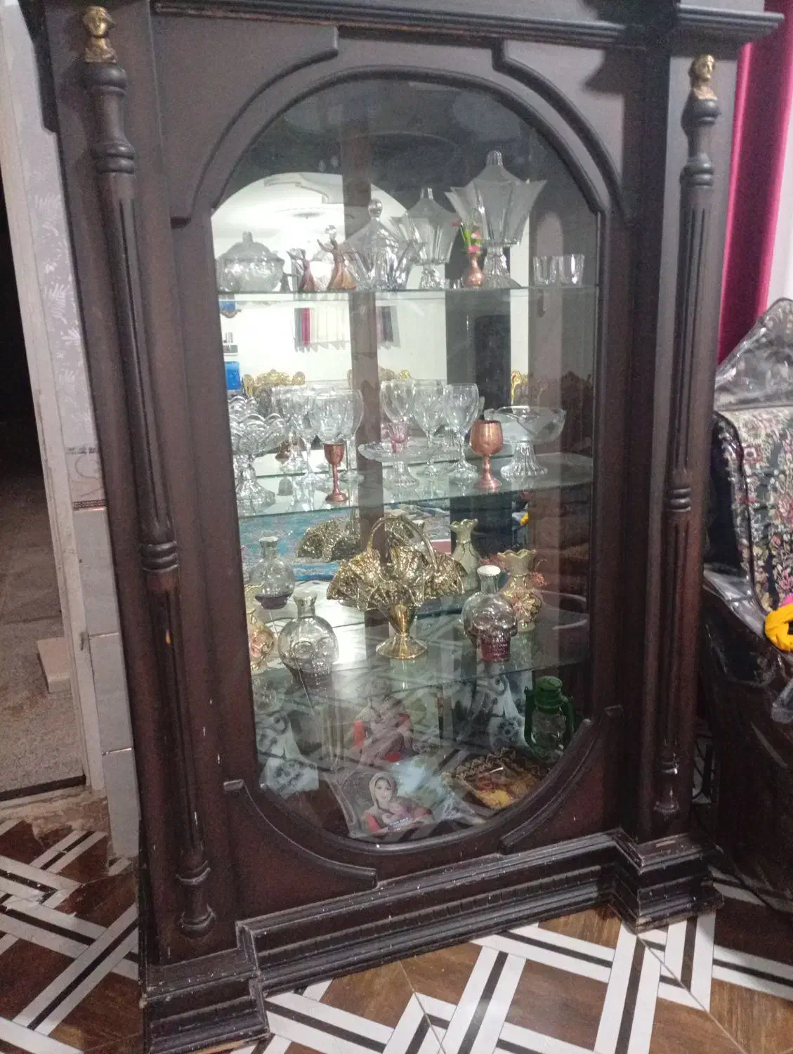 گنجه|بوفه، ویترین، کنسول|رفسنجان, |دیوار