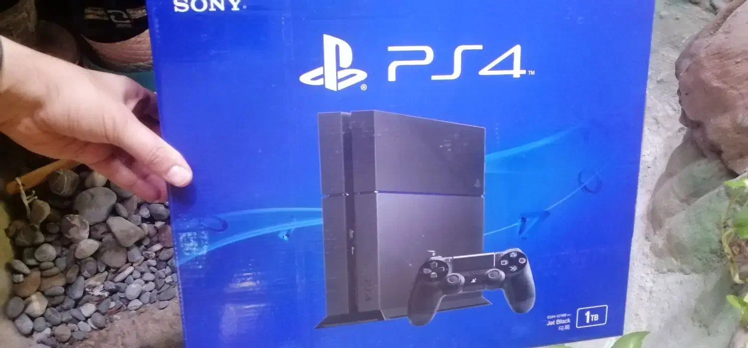 PS4 FAT  - چهار دسته - کپی خور با دیسک|کنسول، بازی ویدئویی و آنلاین|تهران, خانی‌آباد|دیوار