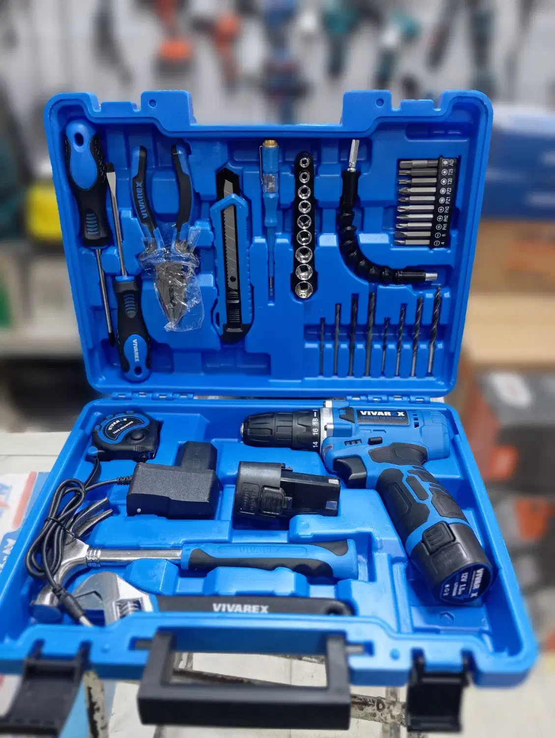 دریل شارژی12ولت ویوارکس بالوازم(برق وابزار احمدی)|ابزارآلات|ملایر, |دیوار