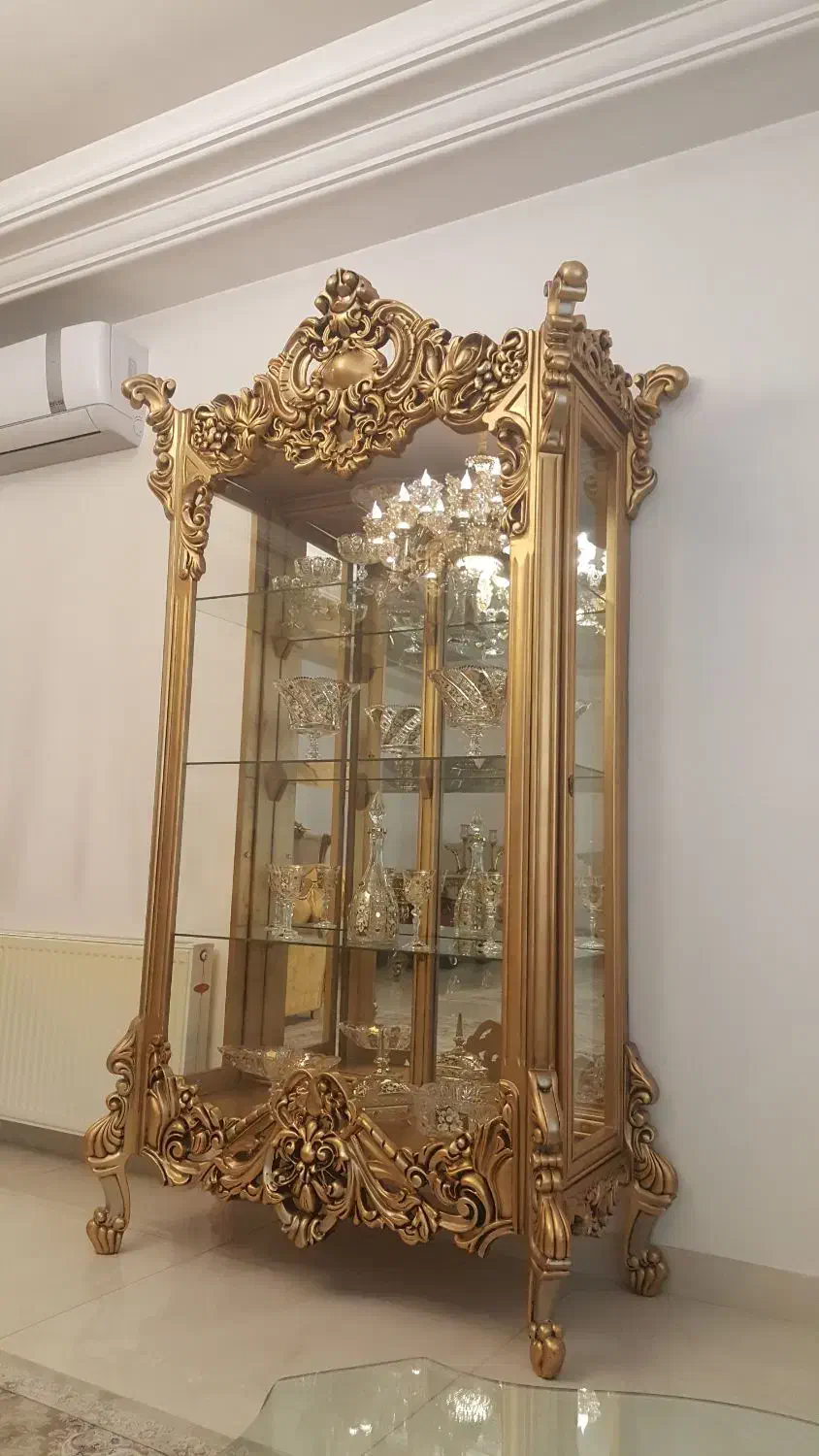 بوفه چوبی|بوفه، ویترین، کنسول|باسمنج, |دیوار