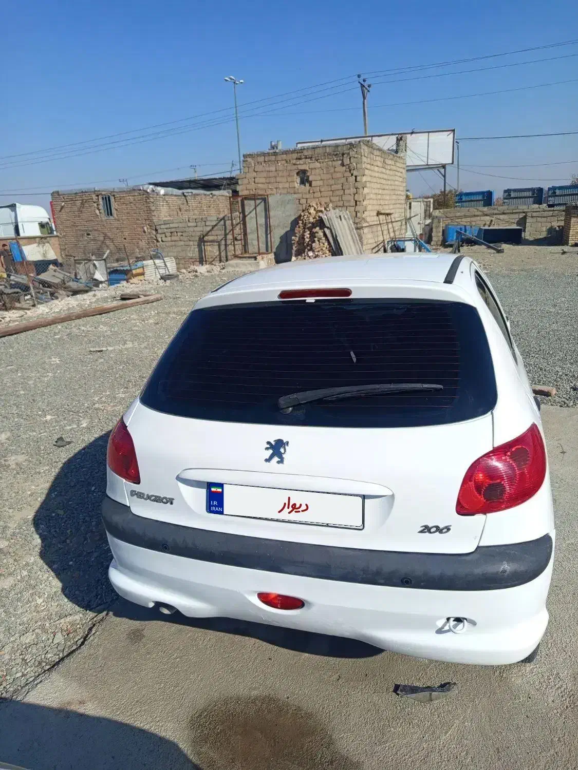 206مدل 95تیپ2تصادفی|خودرو سواری و وانت|ارومیه, |دیوار