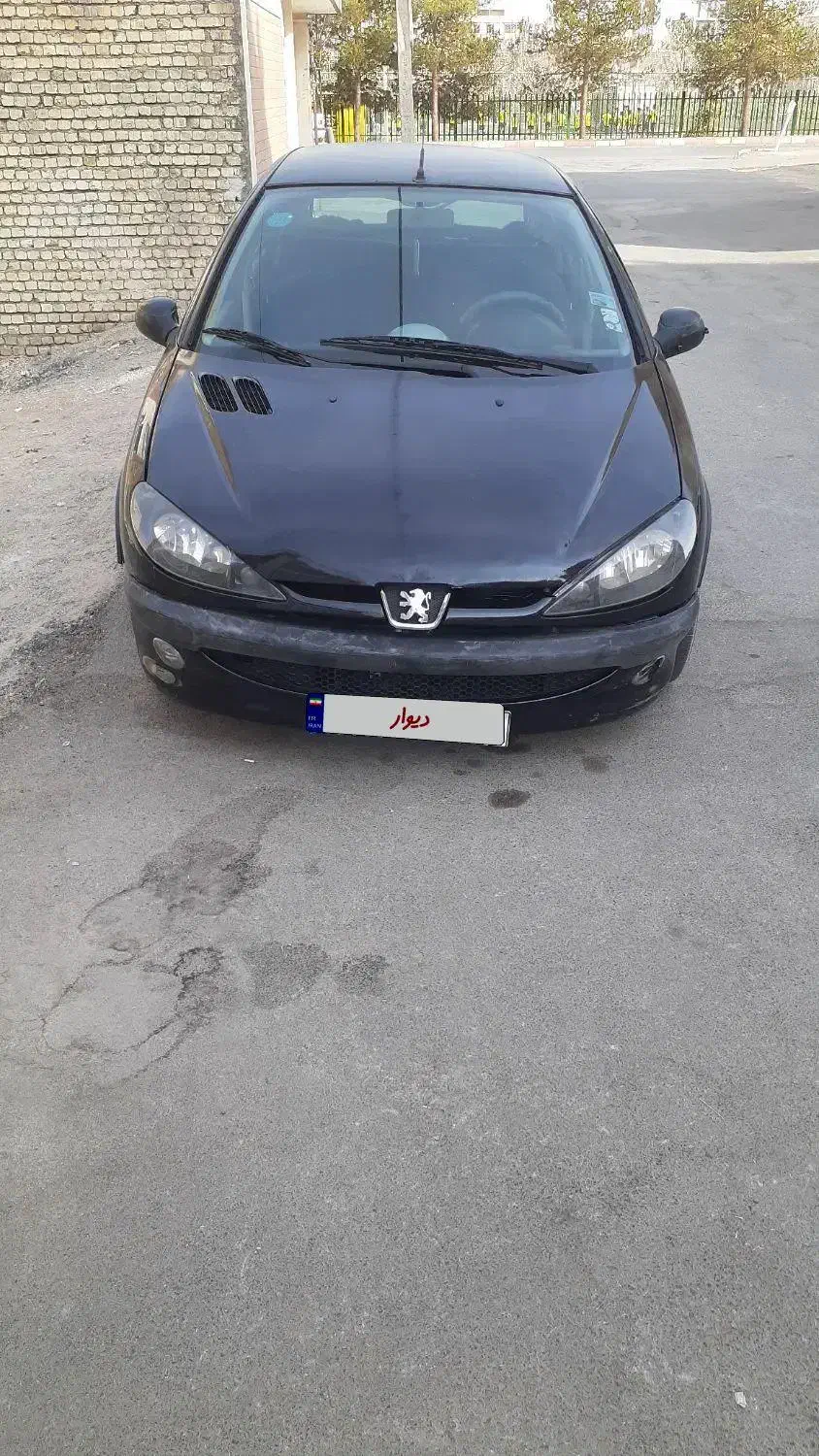 ۲۰۶ مدل ۸۱ تمیز و خانگی|خودرو سواری و وانت|اصفهان, باغ فدک|دیوار