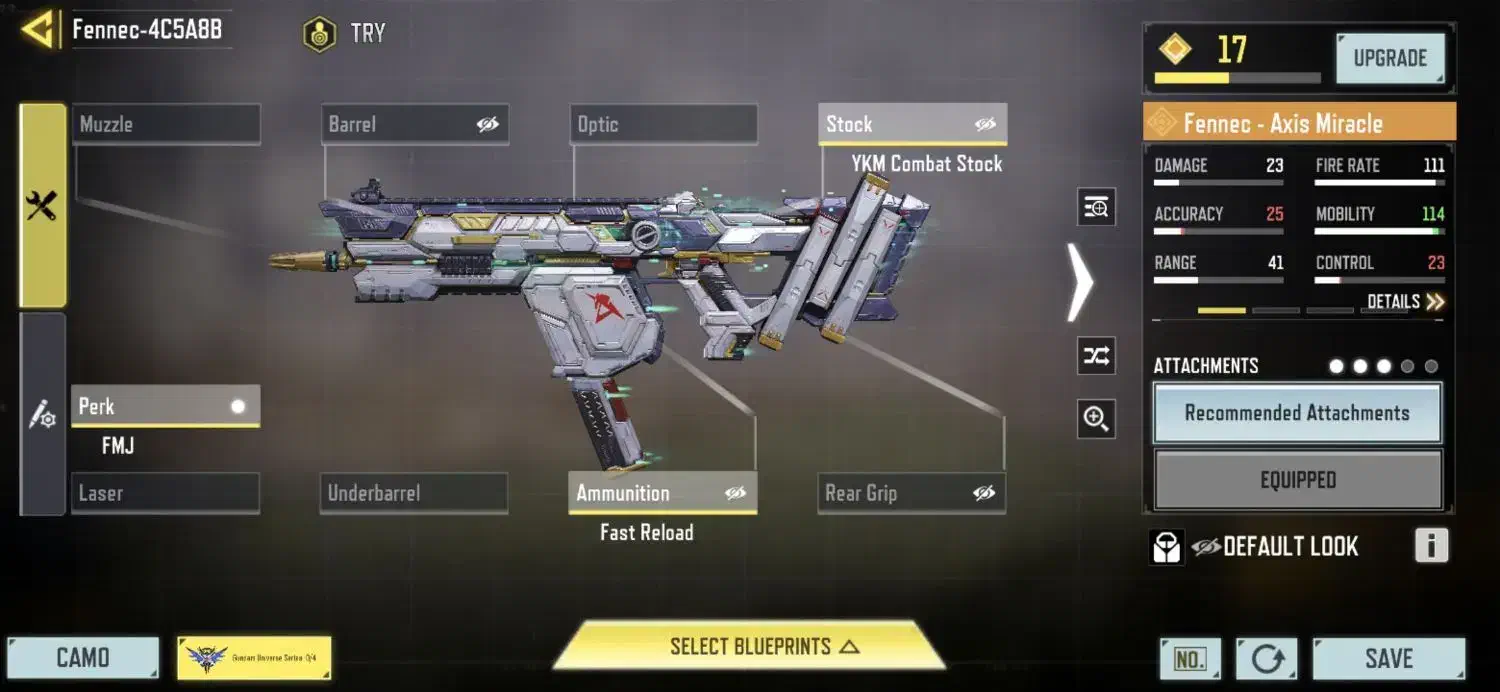 اکانت کالاف دینی موبایل فانک لجند|کنسول، بازی ویدئویی و آنلاین|شیراز, سهلآباد|دیوار