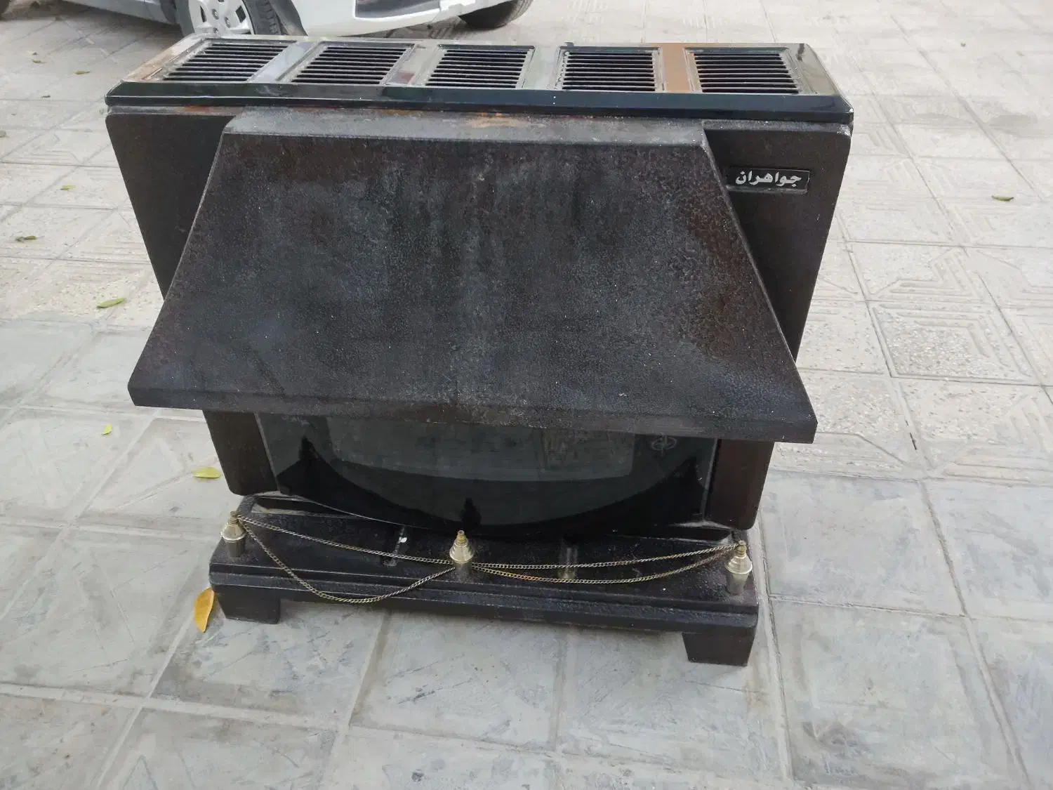 بخاری بزرگ گازسوز|بخاری، هیتر، شومینه|فیروزآباد (فارس), |دیوار