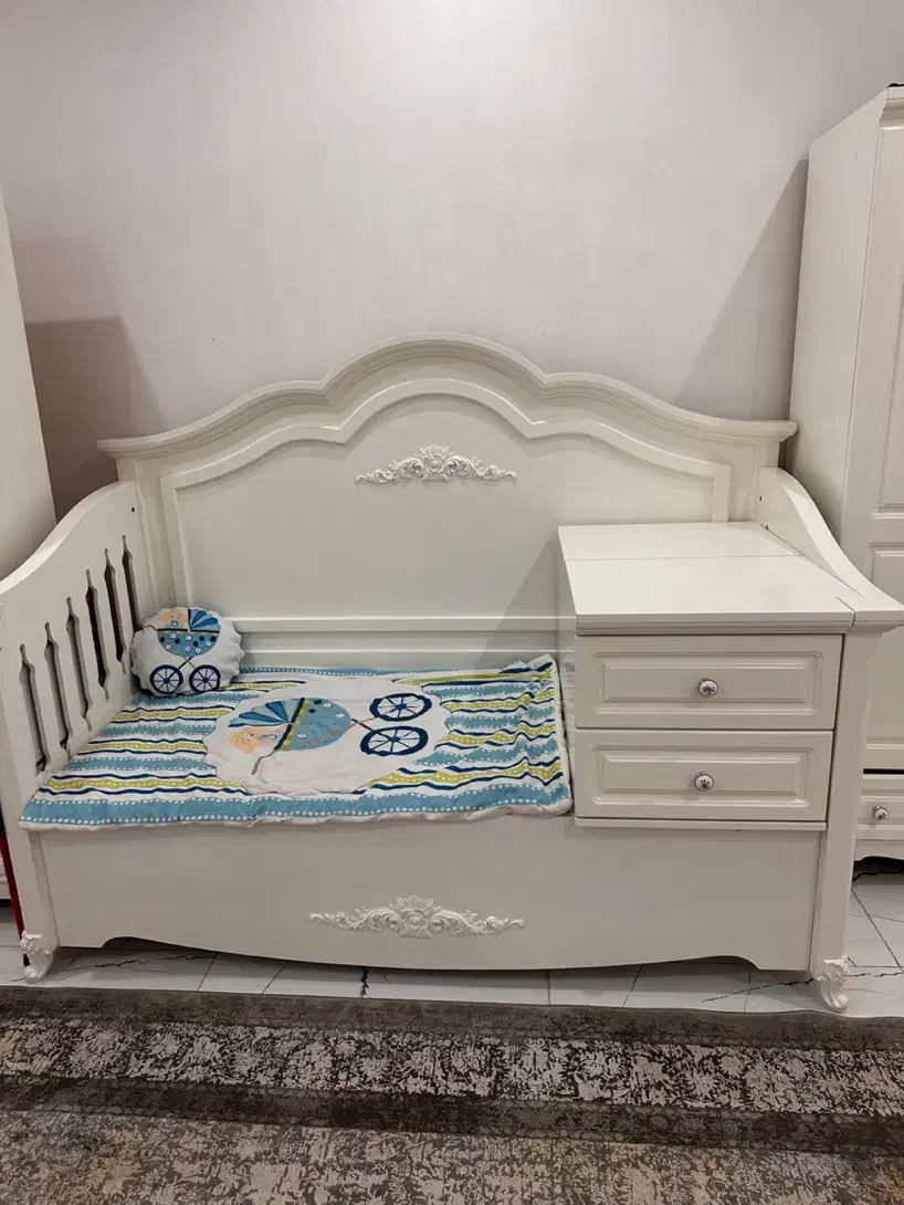 سرویس خواب نوجوان شو در حد نو|تخت و سرویس خواب|نسیم‌شهر, |دیوار