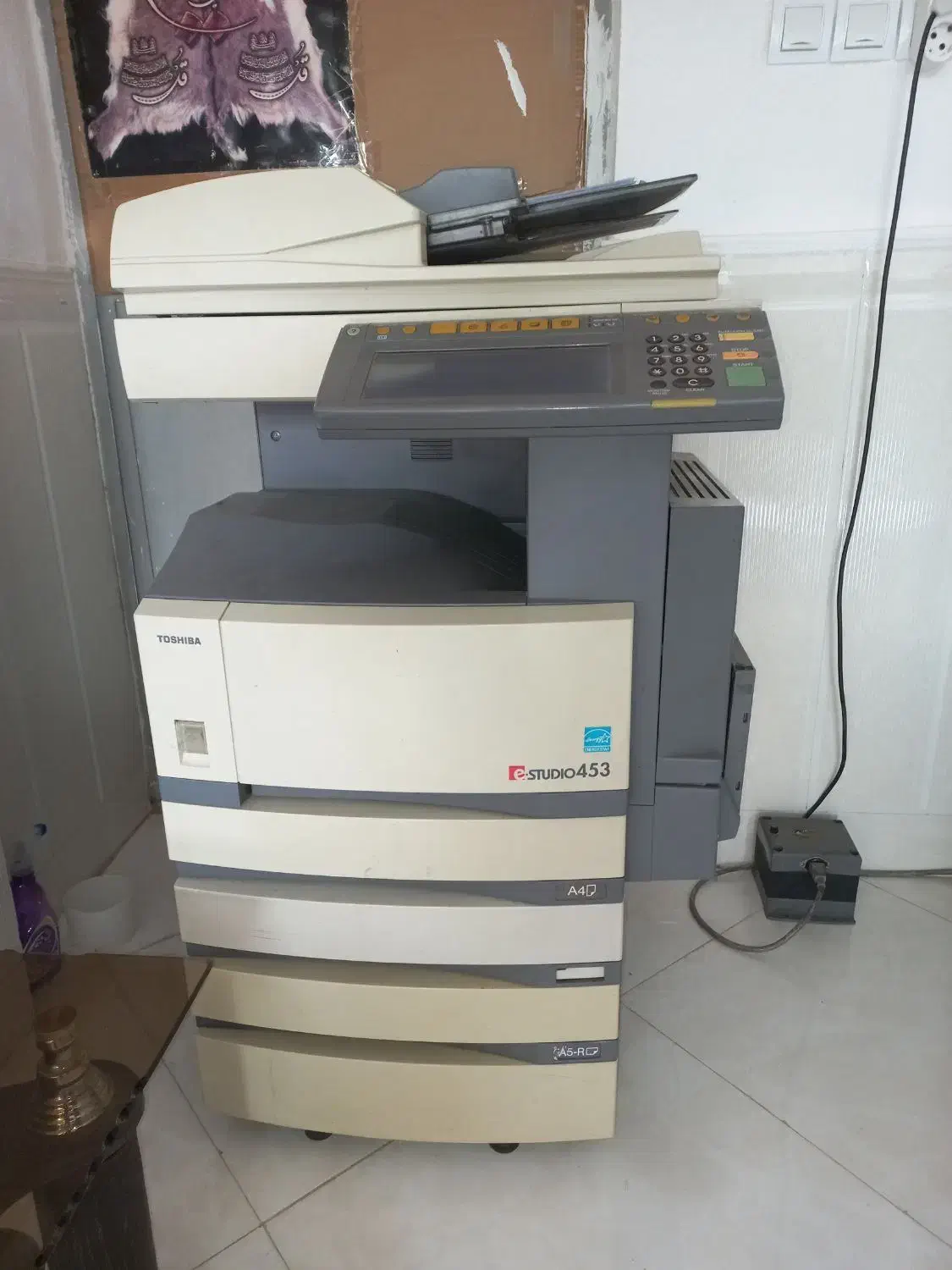 پرینتر توشیبا 453|پرینتر، اسکنر، کپی، فکس|بندر ترکمن, |دیوار