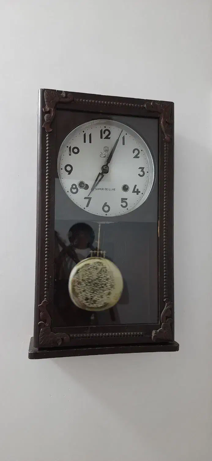 ساعت کوکی دیواری قدیمی سالم|ساعت دیواری و تزئینی|مشکیندشت, |دیوار