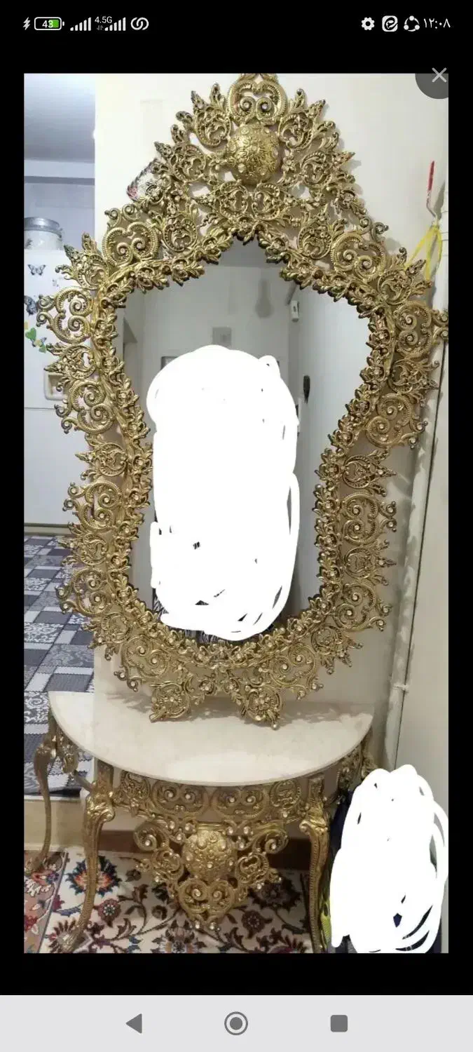 اینه کنسول|بوفه، ویترین، کنسول|پاکدشت, شهرک امام رضا|دیوار