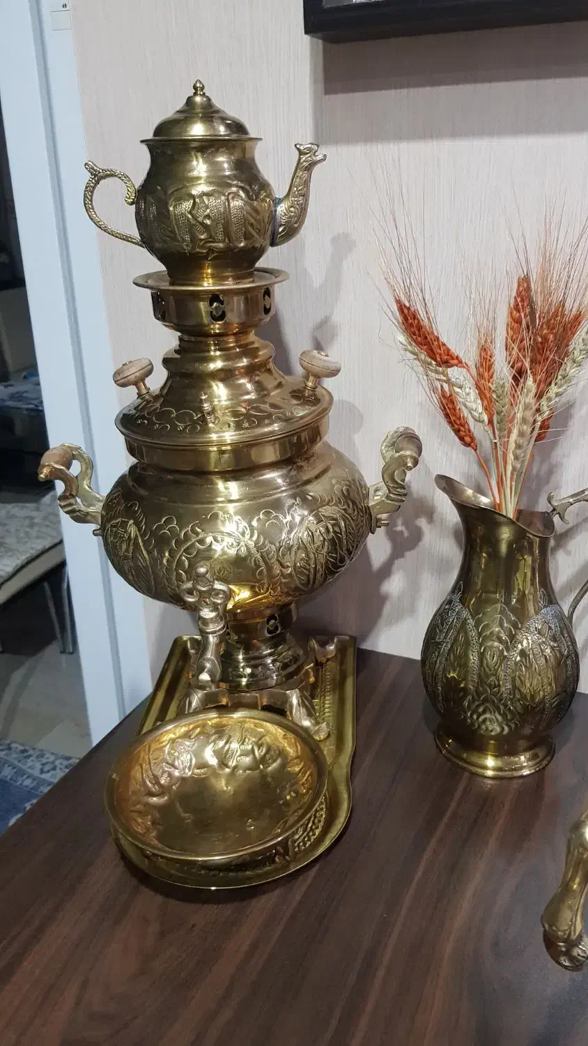 سماور ذغالی سنگین وزن|سماور، چای‌ساز، قهوه‌ساز|تهران, ابوذر|دیوار