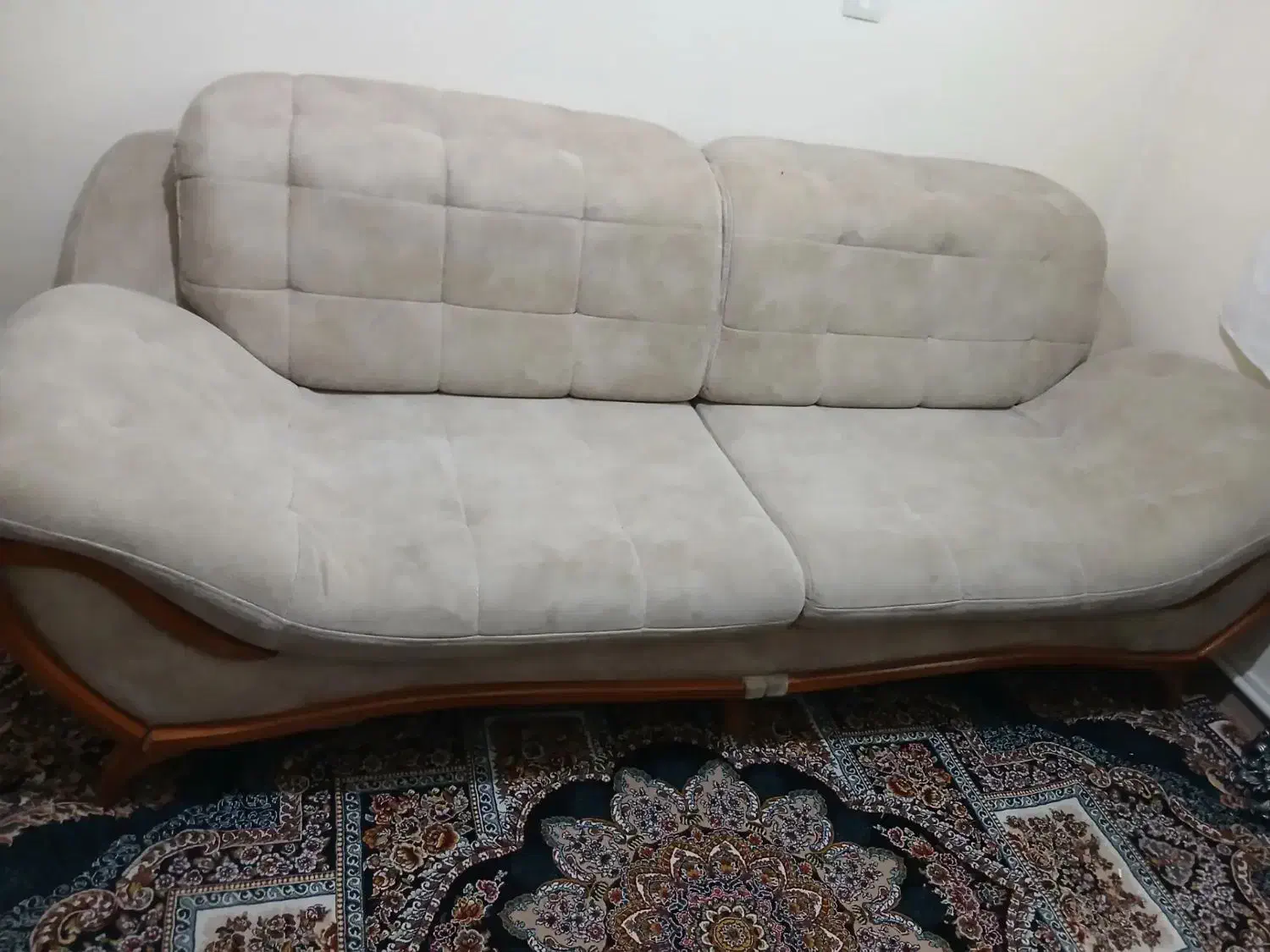 ۲عددمبل تخت خواب شو|مبلمان خانگی و میز عسلی|ری, علایین|دیوار