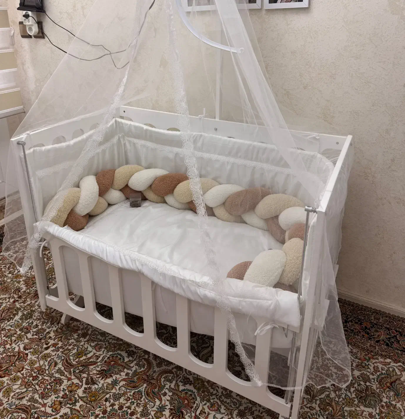 تخت کنارمادرنوزادی|تخت و سرویس خواب|تهران, خزانه|دیوار