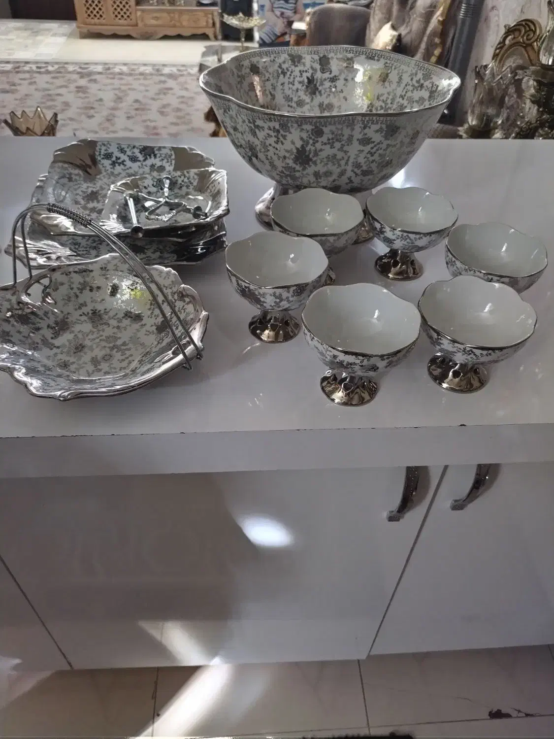 سرویس پذیرایی شیک|میز و صندلی غذاخوری|تربت‌حیدریه, منصوریه|دیوار