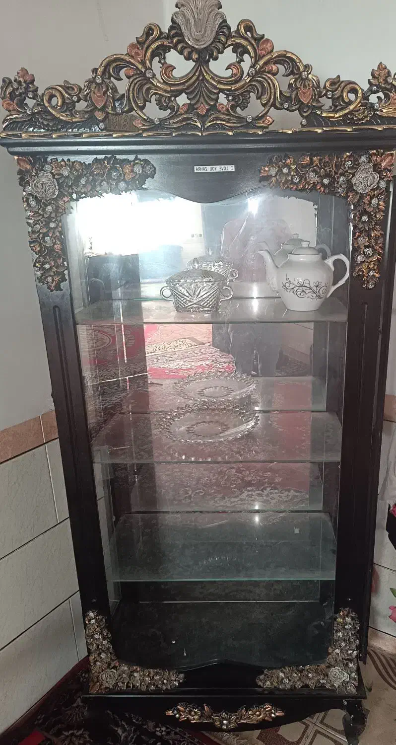 بوفه. کنسول.  چوبی|بوفه، ویترین، کنسول|زرند, |دیوار