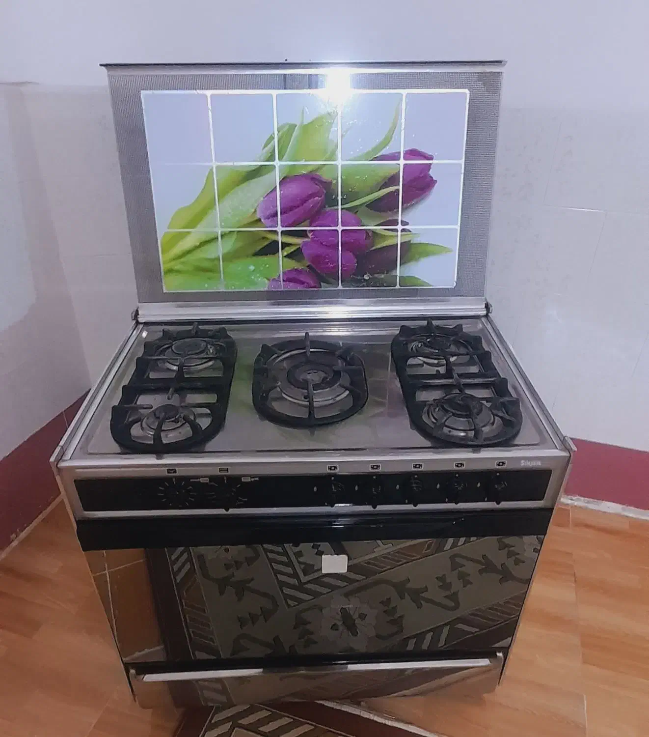 گاز پنج شعله فر دار سینجر|اجاق گاز و لوازم برقی پختوپز|سلماس, |دیوار