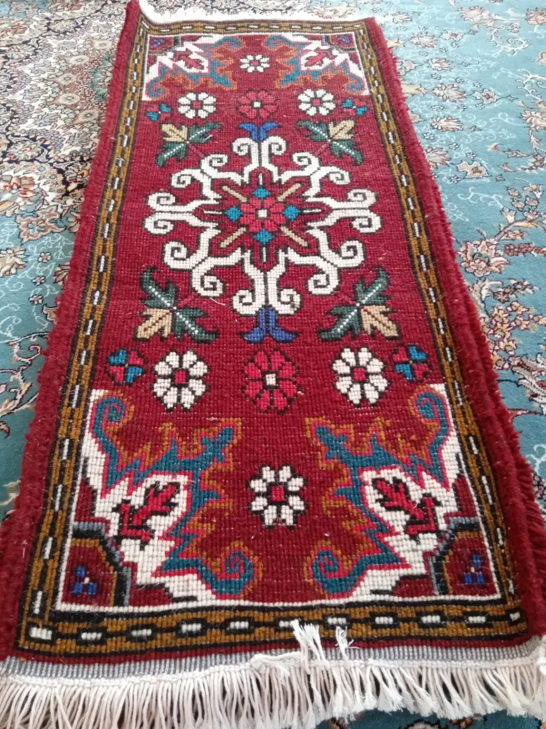 فروش پادری و رو صندلی دست بافت|پادری|کلیبر, |دیوار