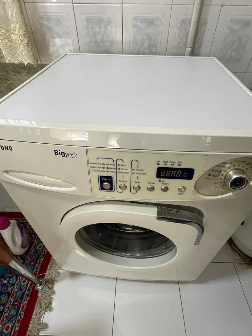 لباسشویی سامسونگ|ماشین لباسشویی و خشک‌کن لباس|رشت, یخسازی|دیوار