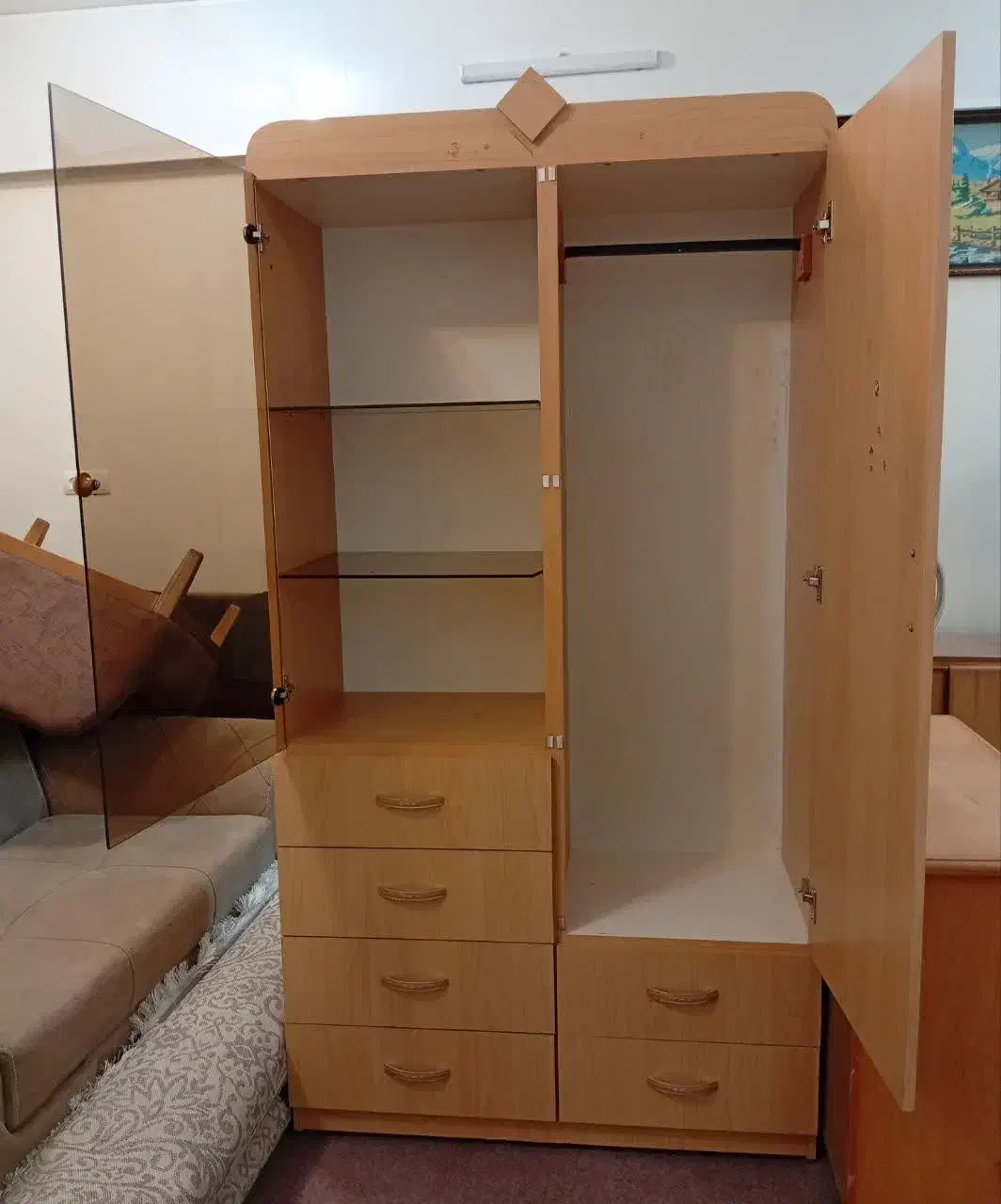 کمد|جاکفشی، کمد، دراور|مبارکه, |دیوار