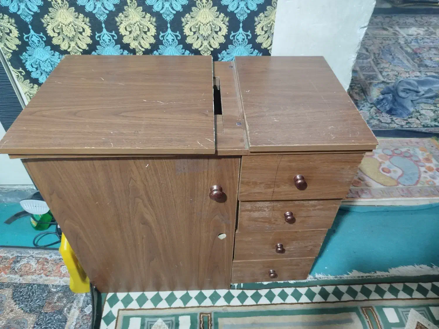 میز چرخ خیاطی|لوازم خیاطی و بافتنی|اهواز, کیانشهر|دیوار