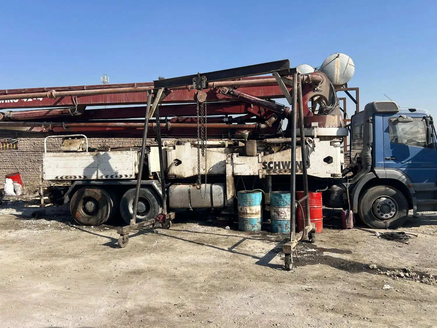 پمپ بتن 42متر شویینگ|خودرو سنگین|تهران, خواجه نظام الملک|دیوار