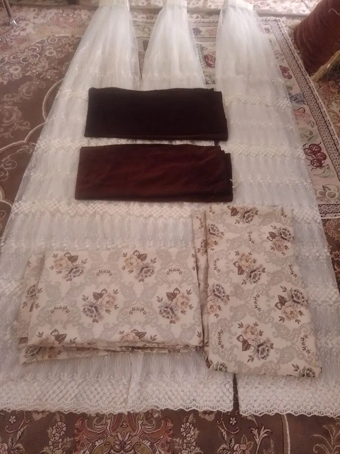 پرده|پرده، رانر، رومیزی|تربتحیدریه, شهرک ولیعصر|دیوار