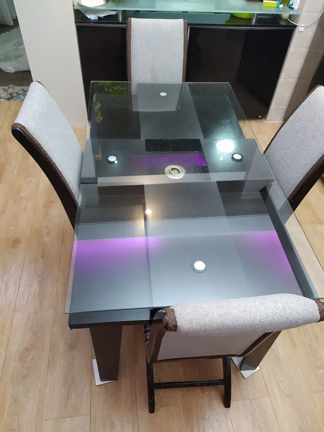 میز ناهارخوری 6 نفره|میز و صندلی غذاخوری|شوش, |دیوار