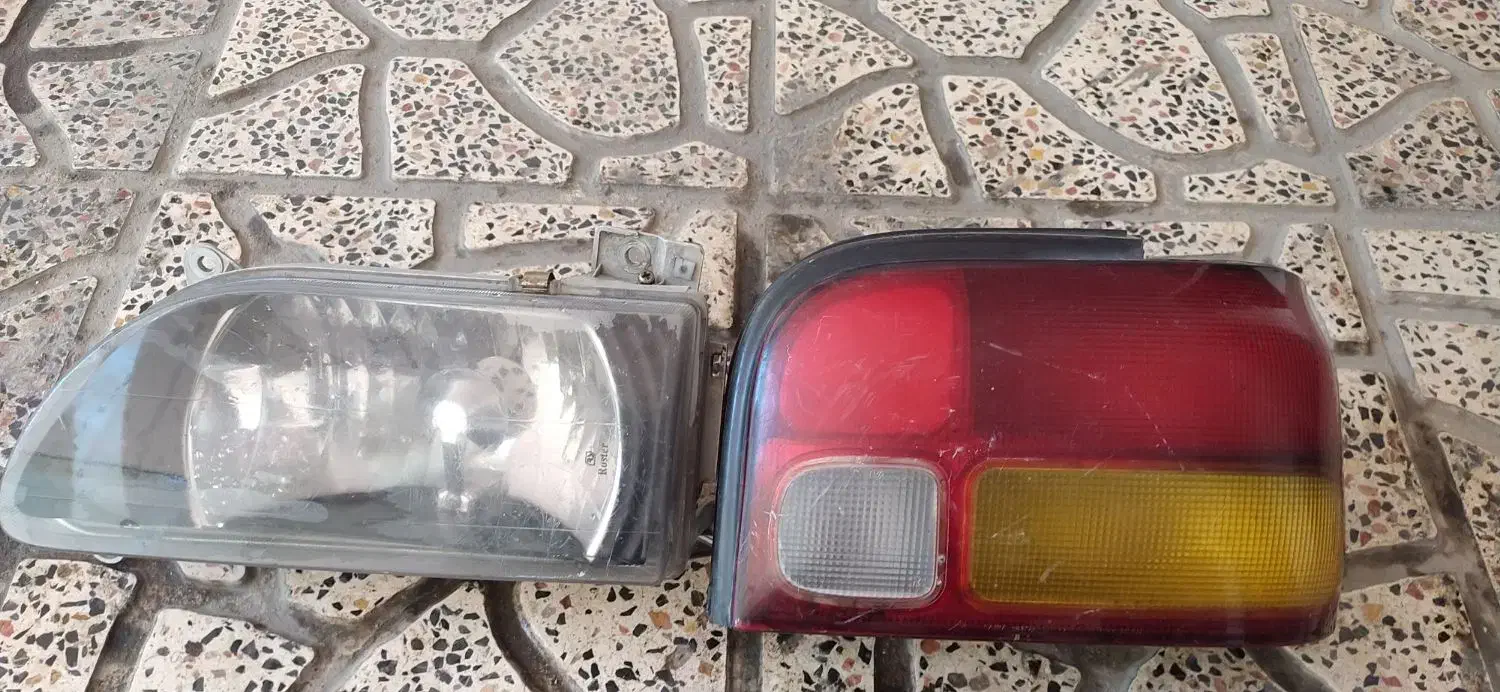 چرااغ جلو و عقب پراید شیشه بالا بر شاگرد|قطعات یدکی و لوازم جانبی|شاهین‌شهر, عطار|دیوار