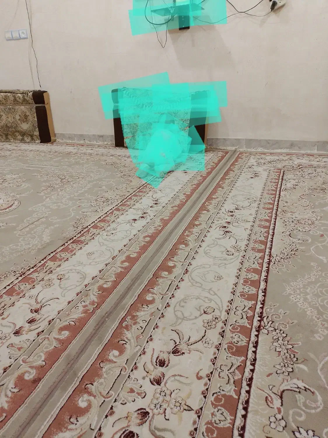 فرش دوازده متری قیمت توافقی|فرش|خاوه, |دیوار