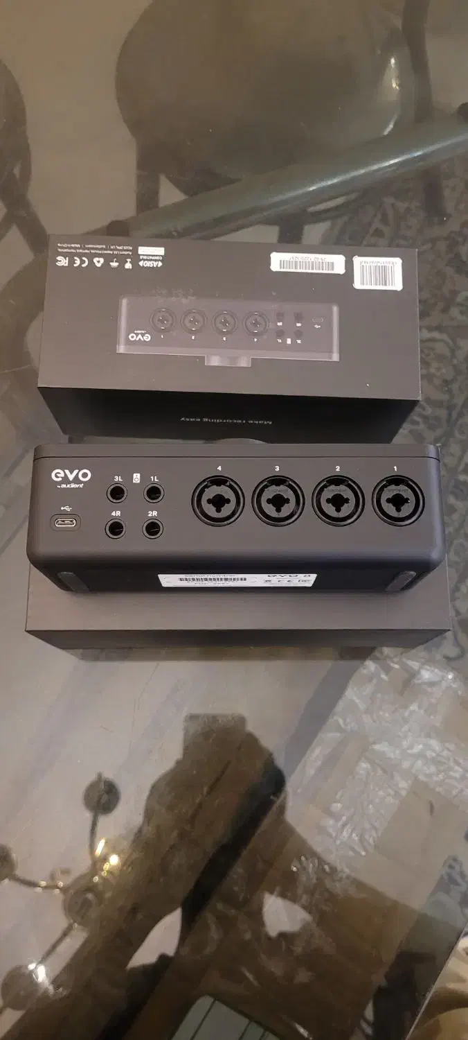 کارت صدا آدینت Evo8 درحدنو فقط آنباکس شده|آلات موسیقی|تهران, نیروی هوایی (پیروزی)|دیوار