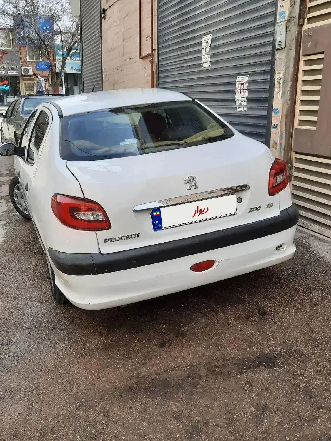 ۲۰۶sdV8تیوفایومدل۹۸|خودرو سواری و وانت|سمنان, |دیوار