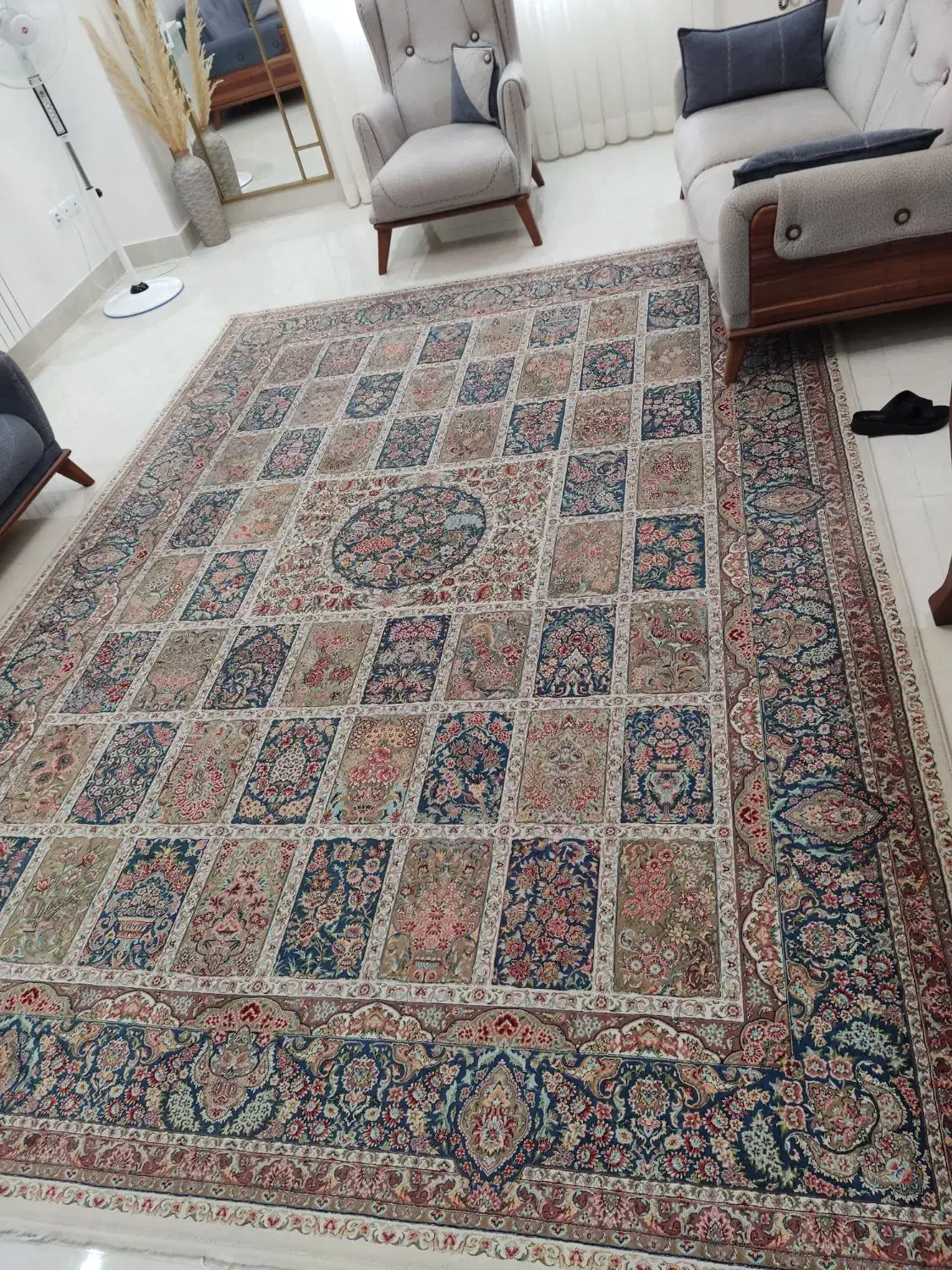 فرش فرهی|فرش|رشت, جهاد|دیوار