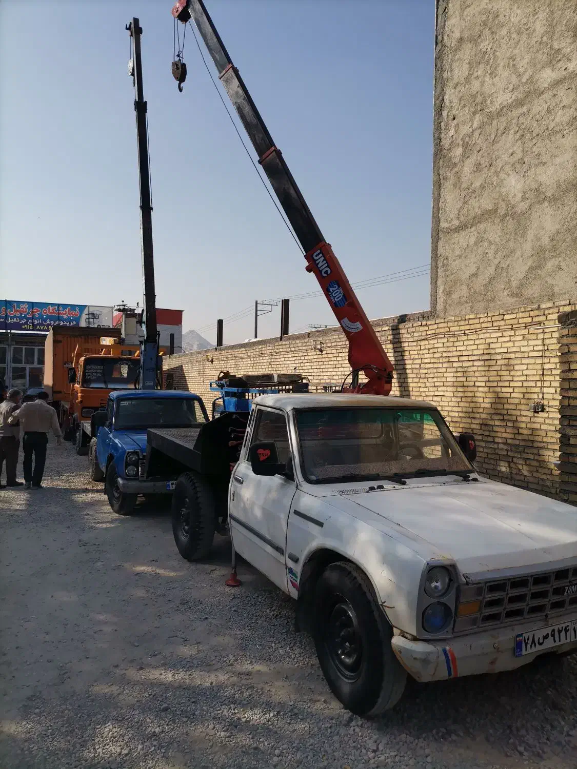 جرثقیل نیسان|خودرو سنگین|مشهد, رباط طرق|دیوار