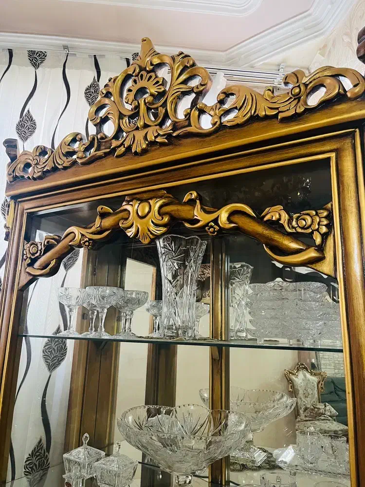 بوفه با چوب راش|بوفه، ویترین، کنسول|تبریز, |دیوار