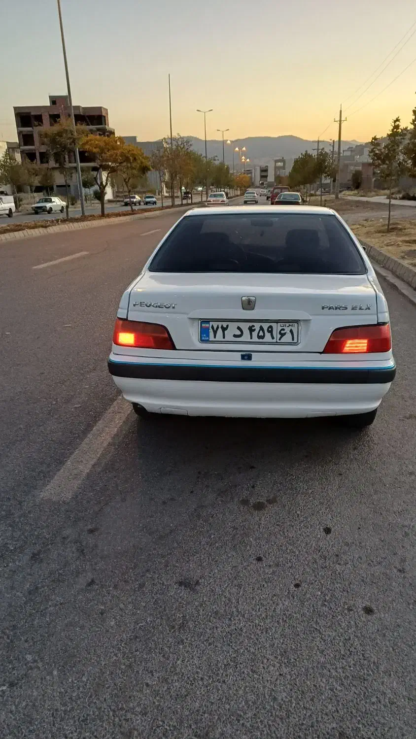 پژو پارس ۱۳۹۰دوگانه کارخانه|خودرو سواری و وانت|بانه, |دیوار