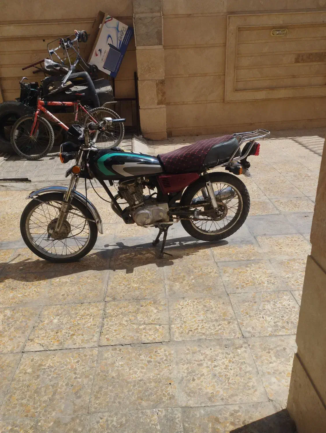 موتور هوندا مزایده 150|موتورسیکلت|شاهینشهر, امام حسین|دیوار