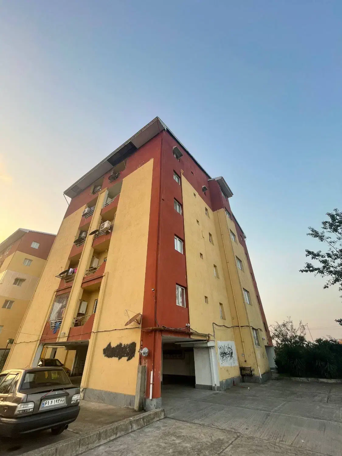 مسکن مهر،۷۵متری،خوش نقشه،بدون دیوار مشترک|فروش آپارتمان|رشت, کوی مهر|دیوار