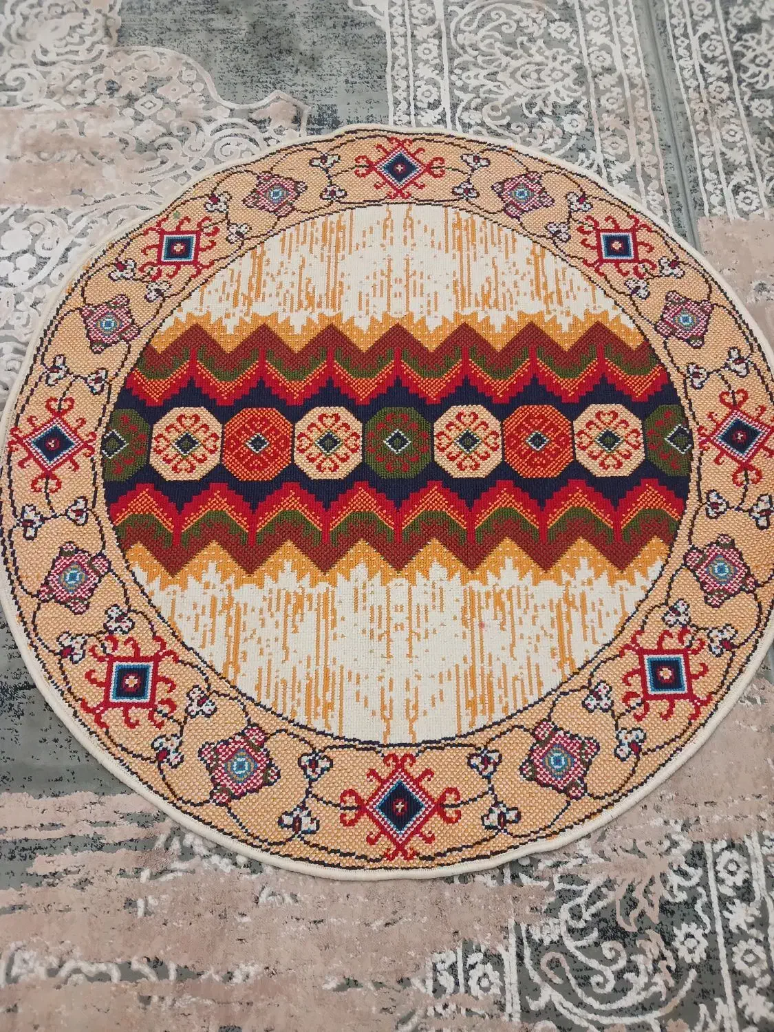 گلیم فرش|فرش|ایلام, |دیوار