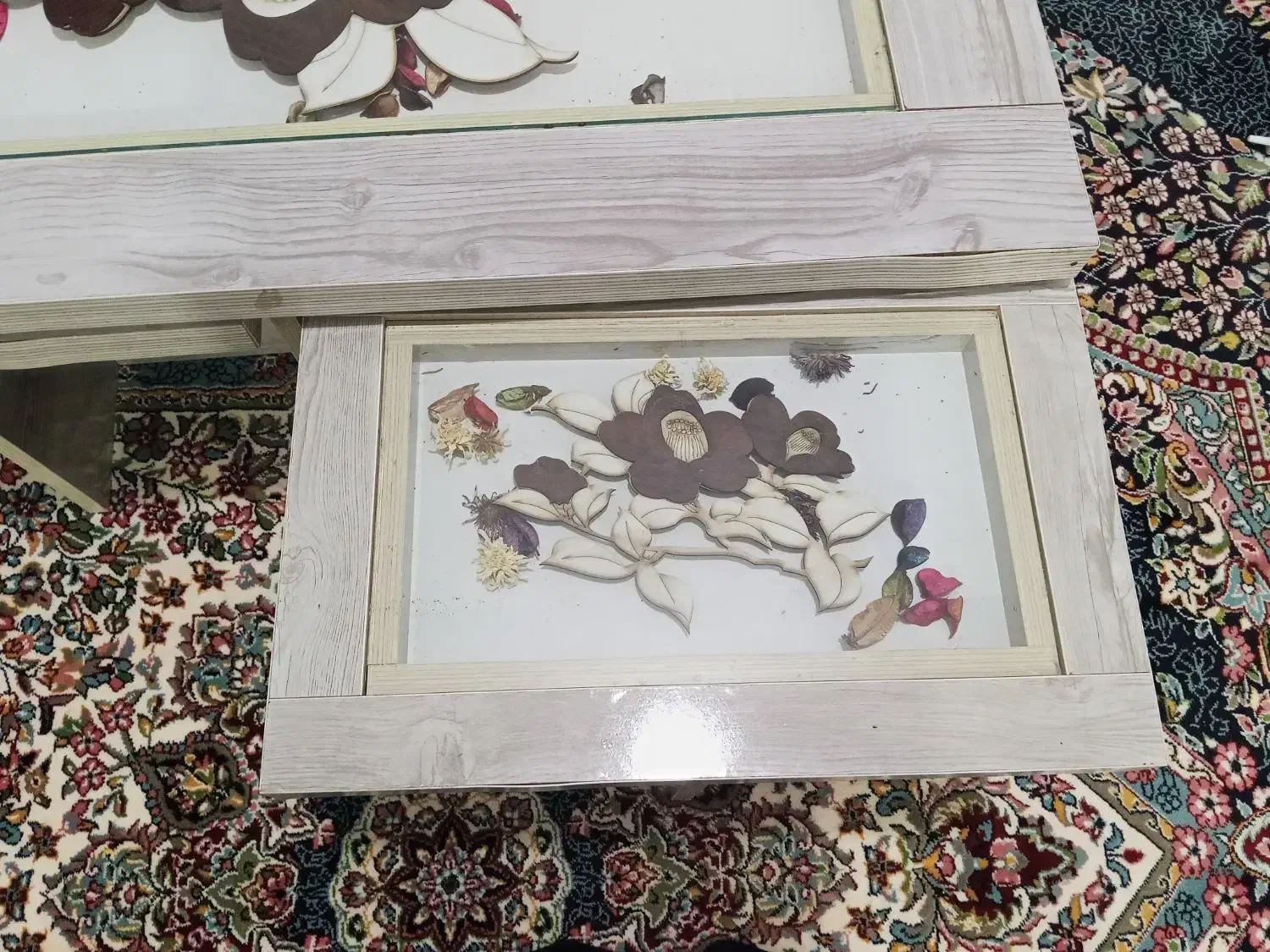 میز عسلی درحدنو تمیز سالم|مبلمان خانگی و میز عسلی|بوژگان, |دیوار