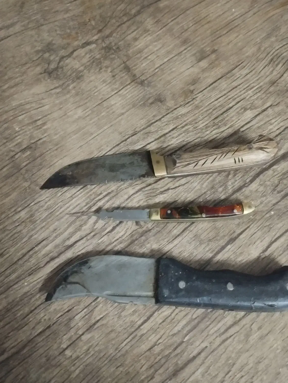 سه عدد چاقو|کلکسیون اشیاء عتیقه|قم, شاه ابراهیم|دیوار