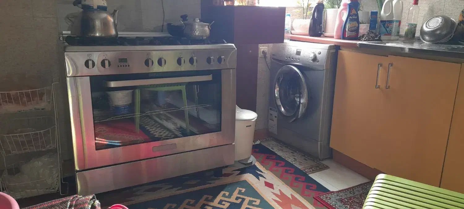 فروش گاز وماشین لباسشویی دوو دست دو|ماشین لباسشویی و خشک‌کن لباس|رشت, پیرسرا|دیوار