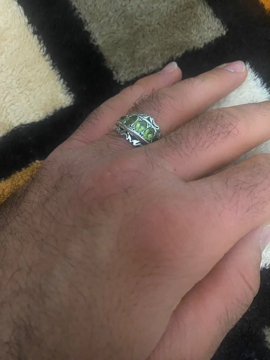 انگشتر زبر جد فاخر|جواهرات|خمینیشهر, |دیوار