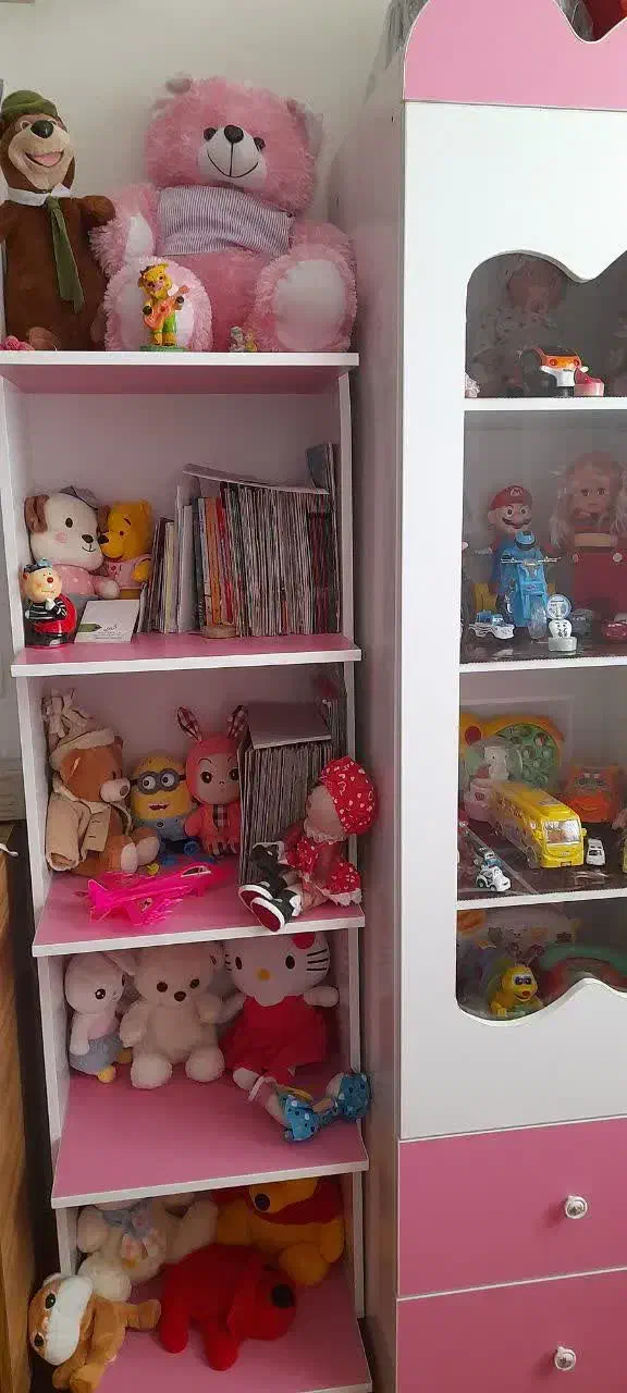 سرویس خواب کودک و نوجوان دو منظوره|تخت و سرویس خواب|سرخه, |دیوار