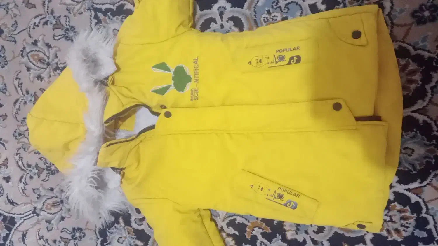 کاپشن دخترانه نونونونو|کفش و لباس بچه|ری, امین آباد|دیوار